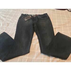 Denim jeans, Mossimo supply co. mid-rise flare size 7